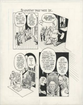 Will Eisner | The building, page 67 | Galerie 9ème Art