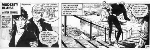 Romero, Enric Badia | Romero, Enric Badia - Original strip - Modesty Blaise | Catawiki
