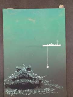 Thole, Leinster | Urania Classici Fantascienza n. 77 - Thole, Leinster - Originale di Copertina "L’Incubo sul Fondo" - Page volante - Exemplaire unique - (1983) | Catawiki