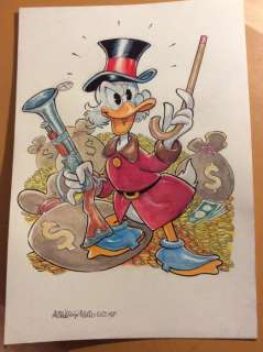 Alessandro Gottardo | Scrooge McDuck - â€œScrooge: oro e colubrinaâ€ - Page volante (2022) | Catawiki