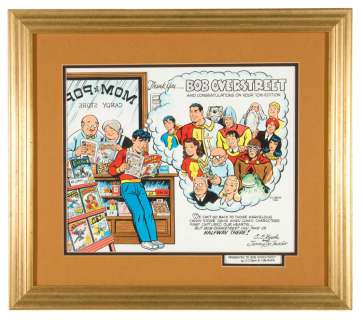 CAPTAIN MARVEL CREATOR C.C. BECK FRAMED ELABORATE MULTI-CHARACTER ORIGINAL ART. | Hake’s