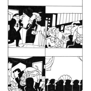 Javier Olivares | Página M21 Selva: "Sirena Varada" con Ramón Gómez de la Serna | The Comic Art Agency