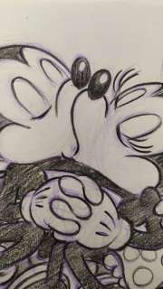 Sergio Garrido | Mickey Mouse - El beso de Mickey y Minnie | Catawiki