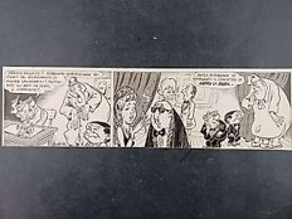 Bonvi (Franco Bonvicini) | Nick Carter - Bonvi - Striscia originale - Page volante - Exemplaire unique | Catawiki