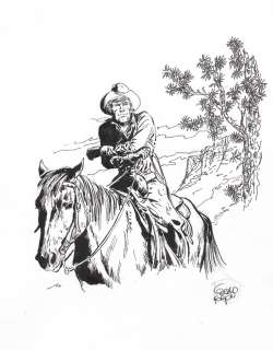 Forton | Teddy Ted, illustration Ã  l’encre de Chine su… | Millon