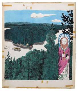 Hidezo Kondo Hand-Drawn Color Shikishi (Large size) | Mandarake (Big Web)