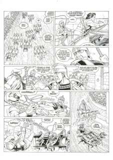 Mitton, Jean-Yves | Mitton, Jean-Yves - Originele pagina - Ben Hur 3 - Sjeik Ilderim - (2010) | Catawiki