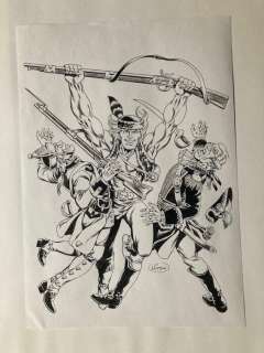 Mitton, Jean-Yves | Mitton, Jean-Yves - Dessin original - Blek le Roc | Catawiki