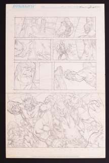 Original Art from Army of Darkness #11 (2006) Page 12 Pencils by Kevin Sharpe | mycomicshop.com