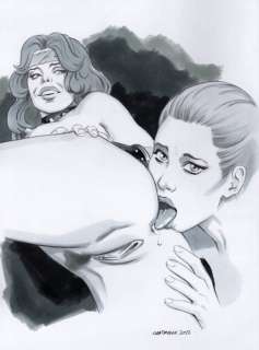 Erich Hartmann | Orgies Barbares Vol. VII - With original drawing - Cartonné - EO - (2021/2022) | Catawiki