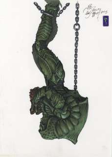 Nirasawa Yasushi Hand-Drawn Color Illustration ( Line-art is printed ) " Kamen Rider Kabuto " worm of support Nagi body | Mandarake (Big Web)