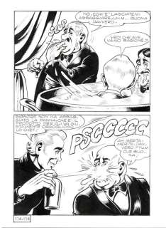 Paolo Piffarerio - | Paolo Piffarerio - 2x Tavole Originali - Alan Ford n. 116 "Ai bei tempi che furono" - (1979) | Catawiki