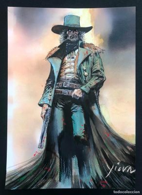 JONAH HEX ILUSTRACION ORIGINAL | todocoleccion (Buy It Now)