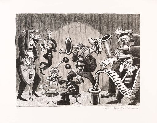 Art Spiegelman | 2018 - Silent Six (Noir et Blanc) | Huberty Breyne Gallery