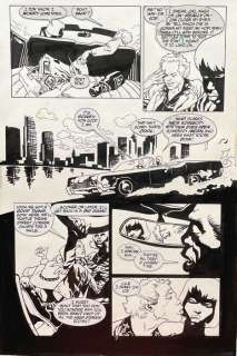 Risso, Eduardo | 100 Bullets #6 - Original page (p.9) by Eduardo Risso - Size: 28 x 40 cm. - (2000) | Catawiki