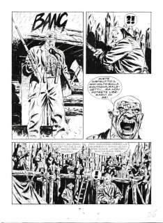 Giuseppe Barbati/Bruno Ramella - - Giuseppe Barbati/Bruno Ramella - 3x Tavola Originale - Magico Vento n. 10 "Scheletri" - (1998)