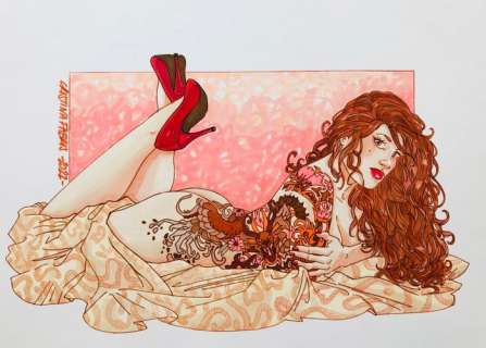 Cristina Fabris | Cristina Fabris - illustrazione originale / firmata - (2022) | Catawiki