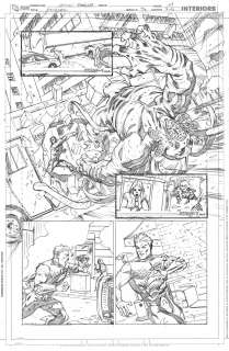 Carlos Rodríguez | Aquaman #34, page 11, pencils | Spanish Inq