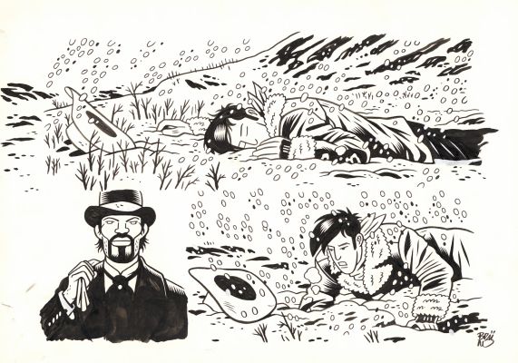 Brüno | Lucky Luke, 2025 - Dakota 1880 | Huberty Breyne Gallery