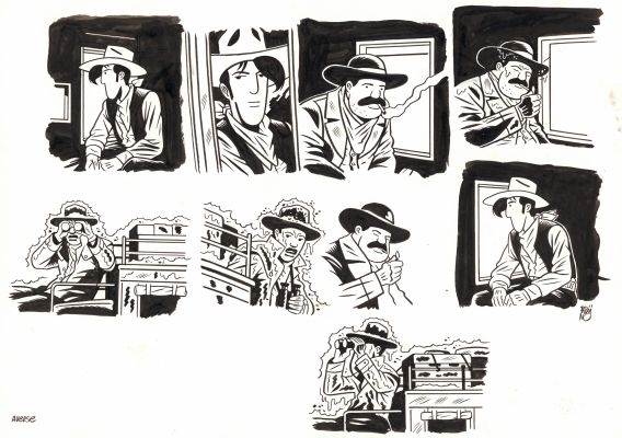 Brüno | Lucky Luke, 2025 - Dakota 1880 | Huberty Breyne Gallery