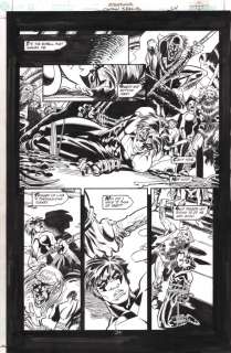 Rick Leonardi | Nightwing: Our Worlds at War Special Page 24 (Inked) | Rick Leonardi