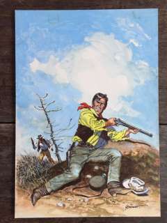 Sommer, Manfred | Sommer, Manfred - Original painting - Western Cover | Catawiki