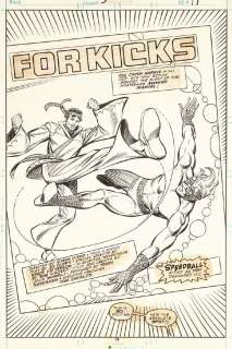 Ditko Steve - "Speedball - For kicks", 1988