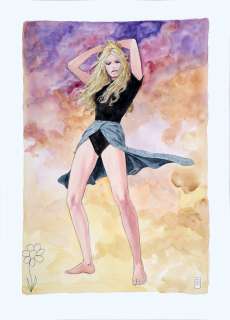 Manara | Et Milo créa Bardot, illustration Ã  l’encre … | Millon