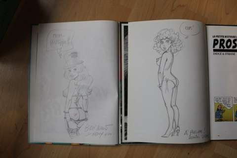 Di Sano - Didgé | BD érotico - comiques innocence - 2 dédicaces dans bd Coquines par Di Sano & Didgé - Cartonné - EO - (1996/2021) | Catawiki