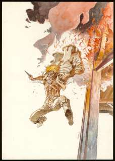 Hermann - Couverture originale de la réédition - La Ligne Rouge - Jeremiah