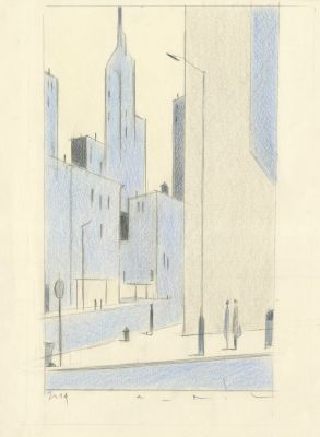 François Avril | 2014 - New York Blue | Huberty Breyne Gallery
