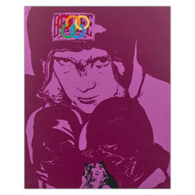Sports Art | L’Ange Déchu - Sérigraphie d’Ivan Messac | Achetez de l’Art