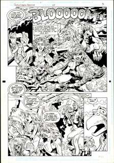Garney/Green - JUSTICE LEAGUE AMERICA #112, Pg 3 (DC, 2005) NO RESERVE! | Russ Cochran