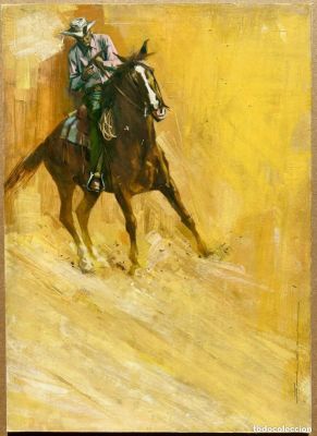 ALBERT PUJOLAR - SCHÖLLER - Portada para Novela del Oeste Selecciones Ilustradas | todocoleccion (Buy It Now)