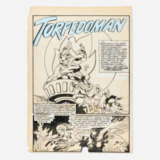 Rudy Palais, Captain Flight Comics #11 Page 45 Original Art (Four Star Publications, 1947) | Landry Pop Auctions