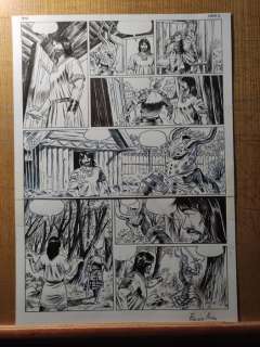 Fabrizio Russo - Fabrizio Russo - tavola originale di prova Thorgal