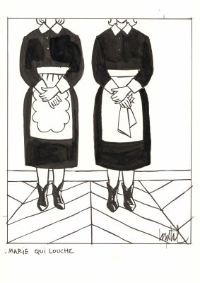 Loustal | Simenon, 2026 - Marie qui louche | Huberty Breyne Gallery