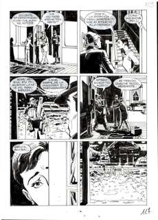 Valerio Piccioni - | Valerio Piccioni - 3x Tavola Originale - Julia n. 135 "I Gargoyle" - (2009) | Catawiki