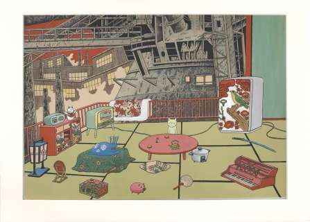 Imiri Sakabashira Hand-Drawn Color Illustration | Mandarake (Big Web)