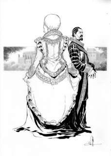 Tamburo, Nico - Tamburo, Nico - Original drawing - Les Grandes batailles navales T16 - Gravelines, l‘invincible Armada - (2020/2021)