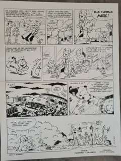 Péral | Péral - Planche originale - Billy the Cat T9 - Monsieur Papa - (2004) | Catawiki