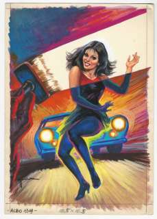 Gino Pallotti | Gino Pallotti - cover originale per Albo dell’Intrepido #1319 - (1971) | Catawiki