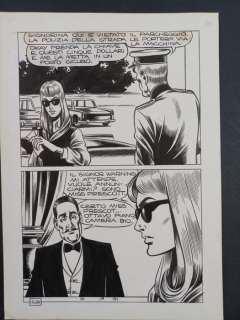 Magnus & Bunker | Magnus & Bunker - Satanik: Rosa e Rosso - Tavola originale - Page volante - Exemplaire unique - (1969) | Catawiki