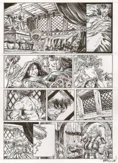 Tarquin, Didier - Planche Originale - Lanfeust Odyssey: Le Delta Bilieux (2014) | Catawiki