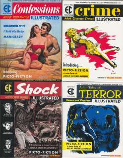 Set of 4 Picto-Fiction Books | Russ Cochran