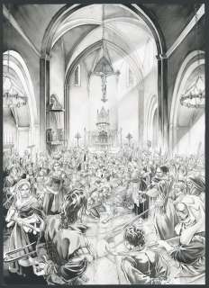 Juan Luis Landa - Planche originale n°6 - Tome 4 - Arthus Trivium