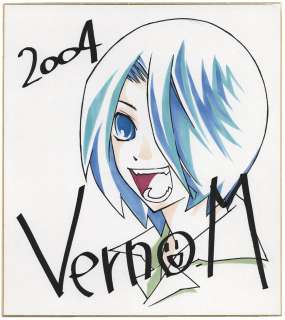 Verno Mikawa Hand-drawn Color Shikishi Mikawa Verno No Seishun Bakuhatsu Gekijou | Mandarake (Big Web)