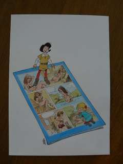 Gã¼Rsel, Gã¼Rcan | Original drawing in colour  - Pastiche Johan and Peewit | Catawiki