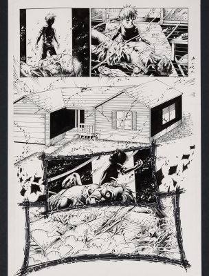 Tyler Kirkham, Rich Bonk | Original Art from The Gift #5 (2004) Page 22 Pencils by Tyler Kirkham, Inks by Rich Bonk | mycomicshop.com