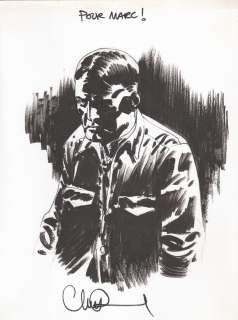 Adlard (Charlie) - Le Souffle du Wendigo, illustration Ã  l‘encre…